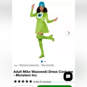 Spirit Green Monster Eye Dress